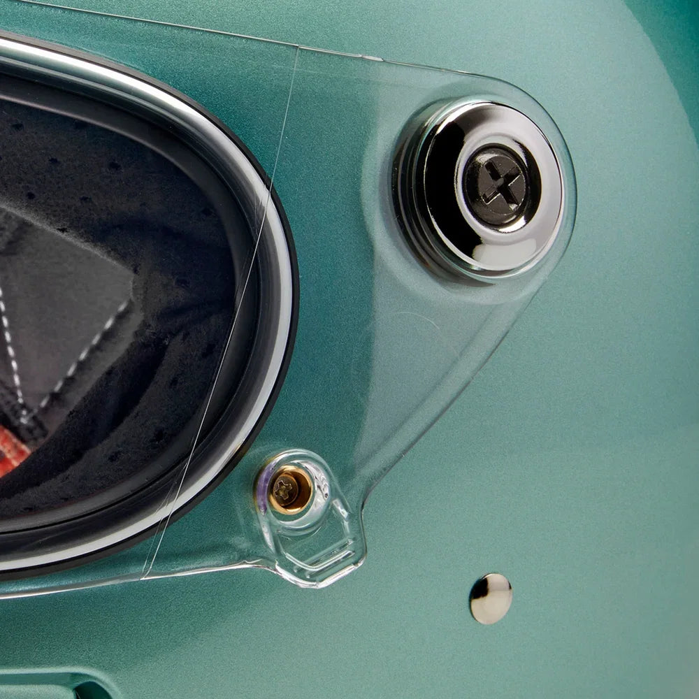 Casco gringo sv metalizado seafoam
