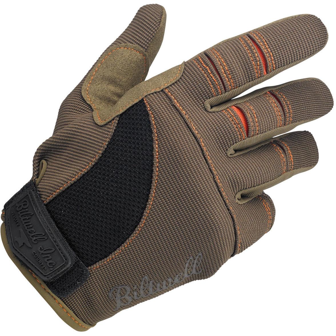 Guantes Biltwell Moto cafe/naranja