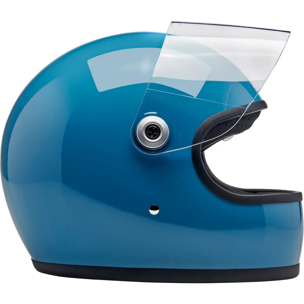 Casco gringo s azul paloma brillo