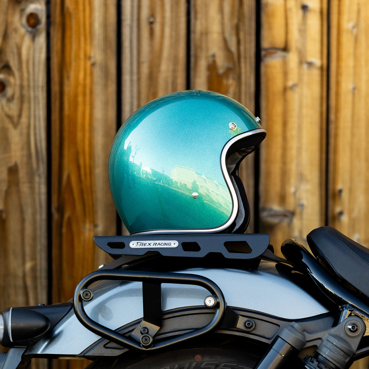 Casco Biltwell Bonanza - Verde Metálico Catalina