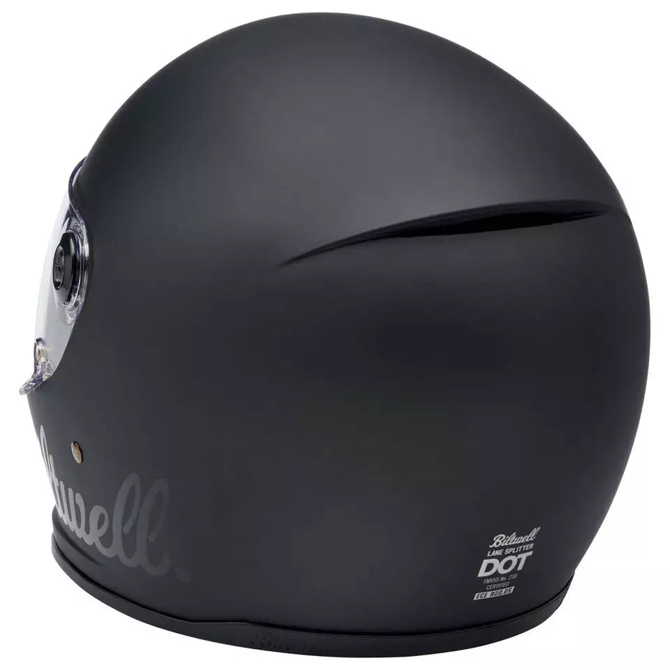 Casco Biltwell Lane Splitter - Flat Black Factory