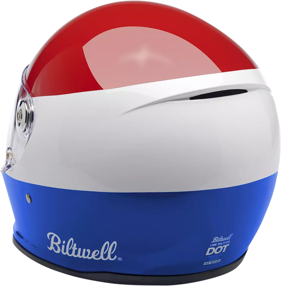 Casco Biltwell Lane Splitter - Podium Gloss Red/White/Blue