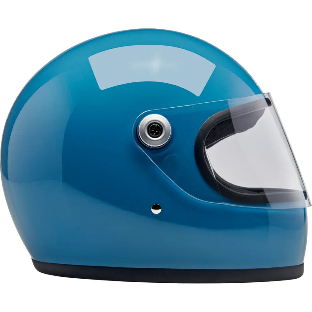 Casco gringo s azul paloma brillo