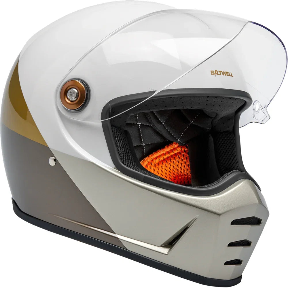 Casco lane splitter intersection oro/plata/bronce