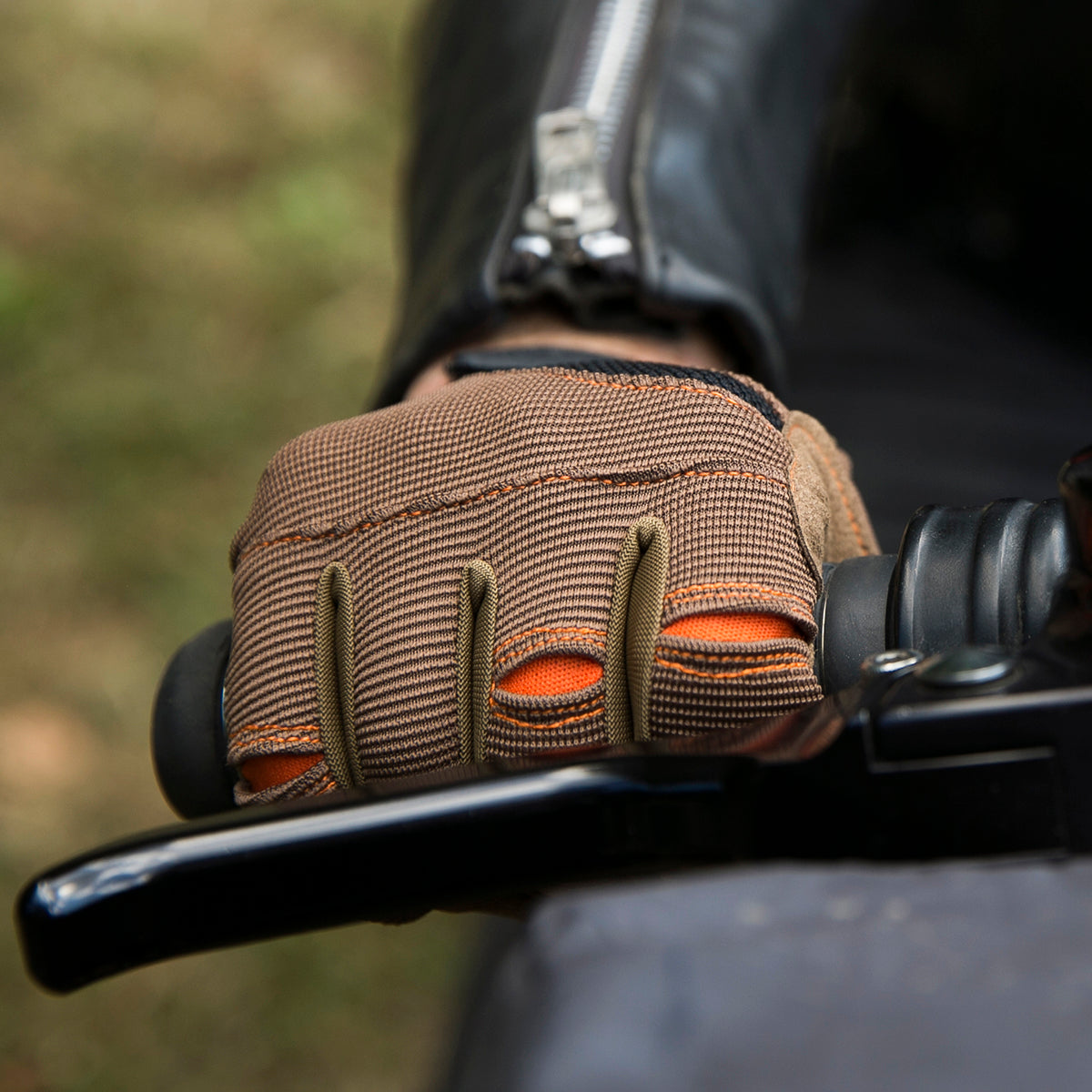 Guantes Biltwell Moto cafe/naranja