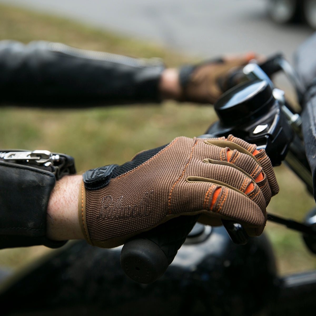 Guantes Biltwell Moto cafe/naranja