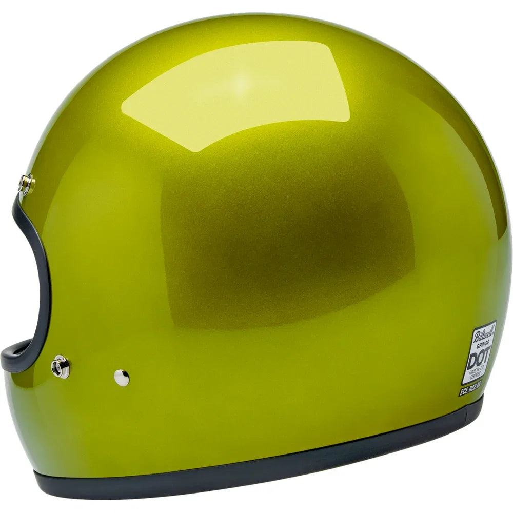 Casco gringo lima metalizado