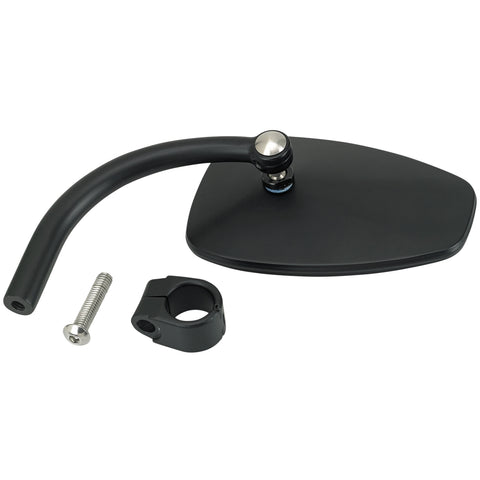 Clamp-On Utility Mirror - Tear Drop - Black