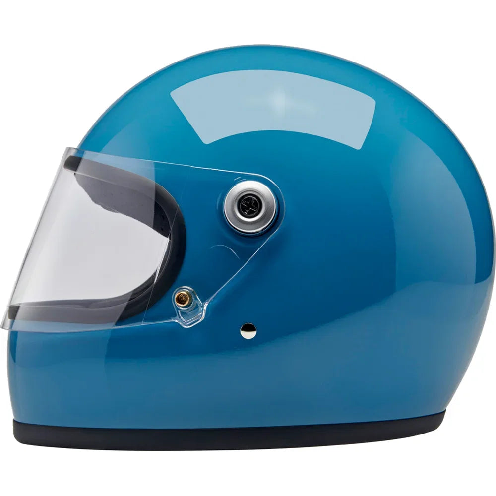 Casco gringo s azul paloma brillo