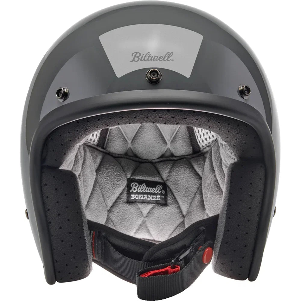 Casco bonanza gloss storm gris