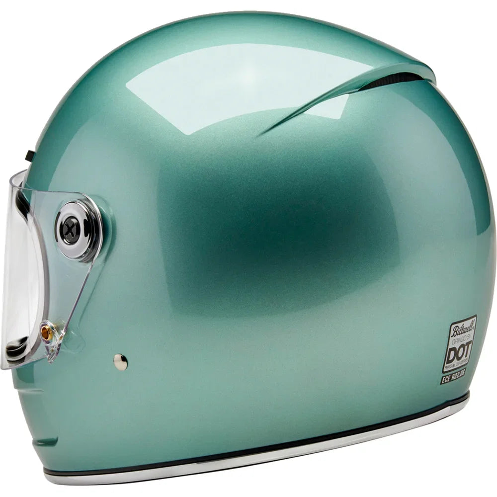 Casco gringo sv metalizado seafoam