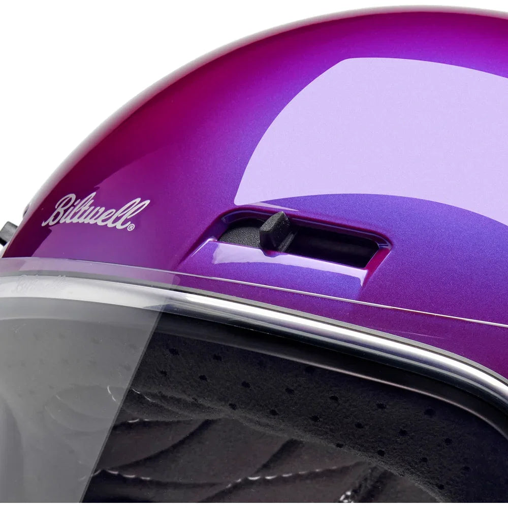 Casco gringo sv uva metálico