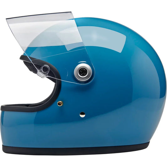 Casco gringo s azul paloma brillo
