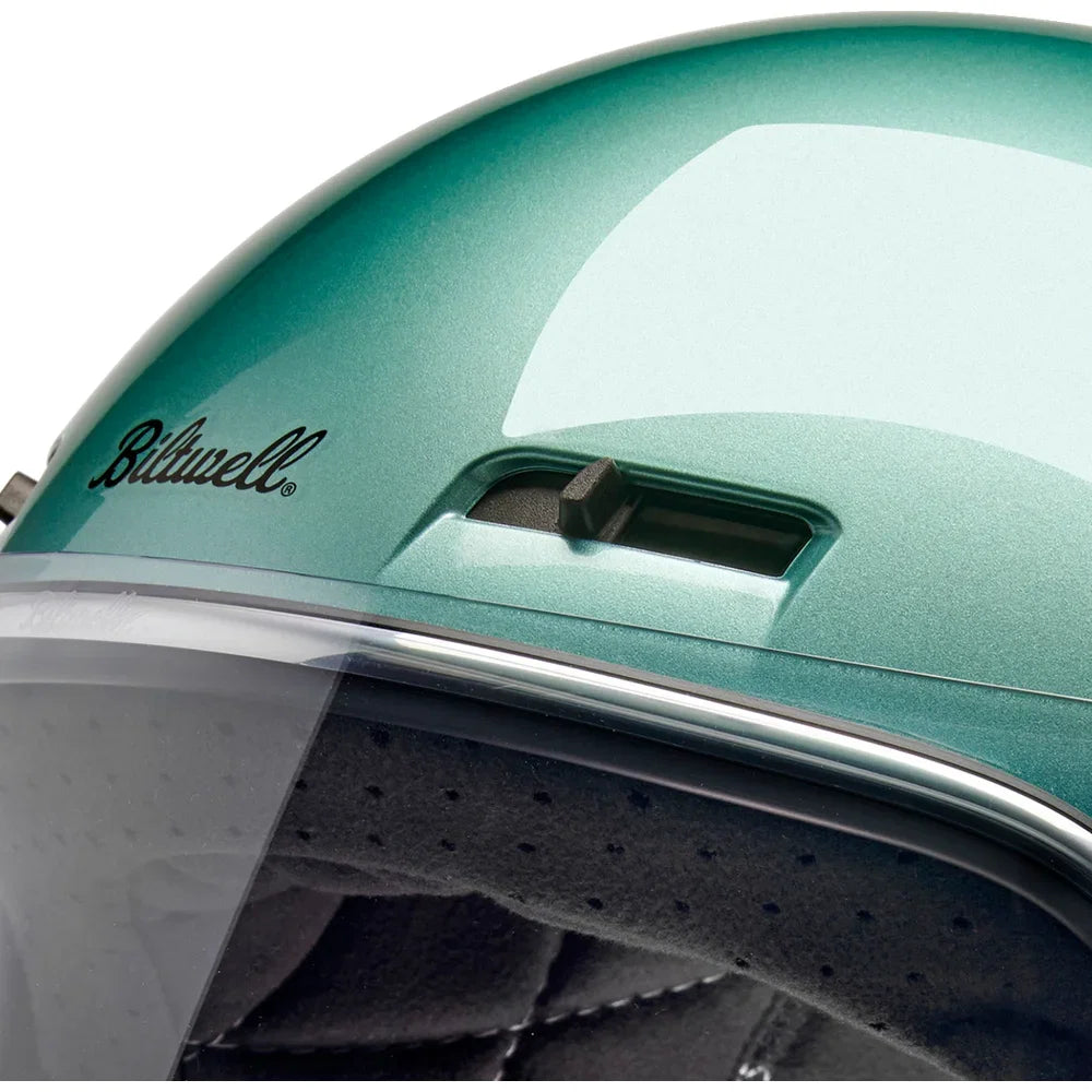 Casco gringo sv metalizado seafoam